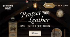 Desktop Screenshot of leathermilk.com