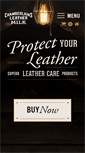 Mobile Screenshot of leathermilk.com